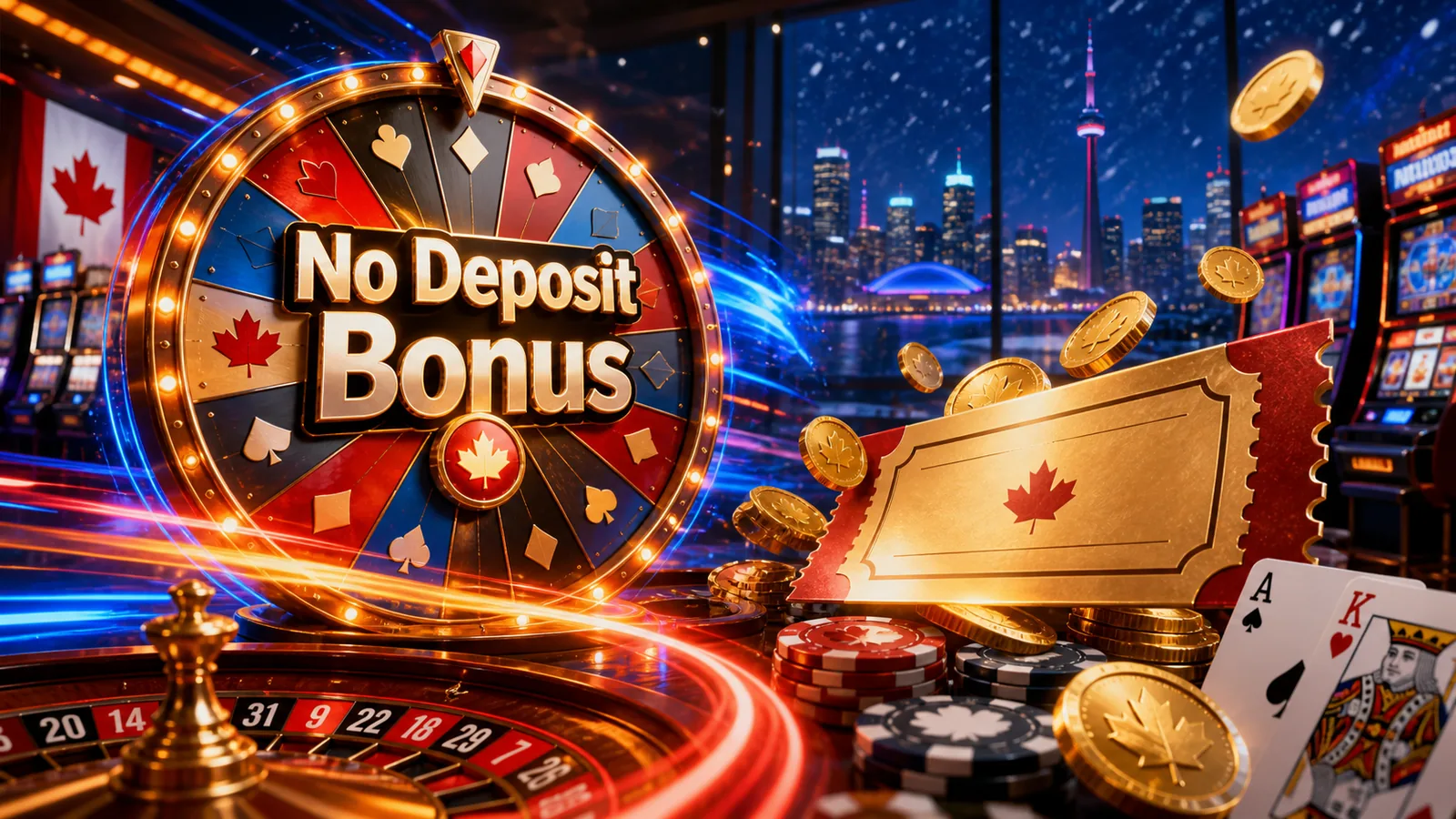 Nitro Casino No Deposit Bonus Canada content banner