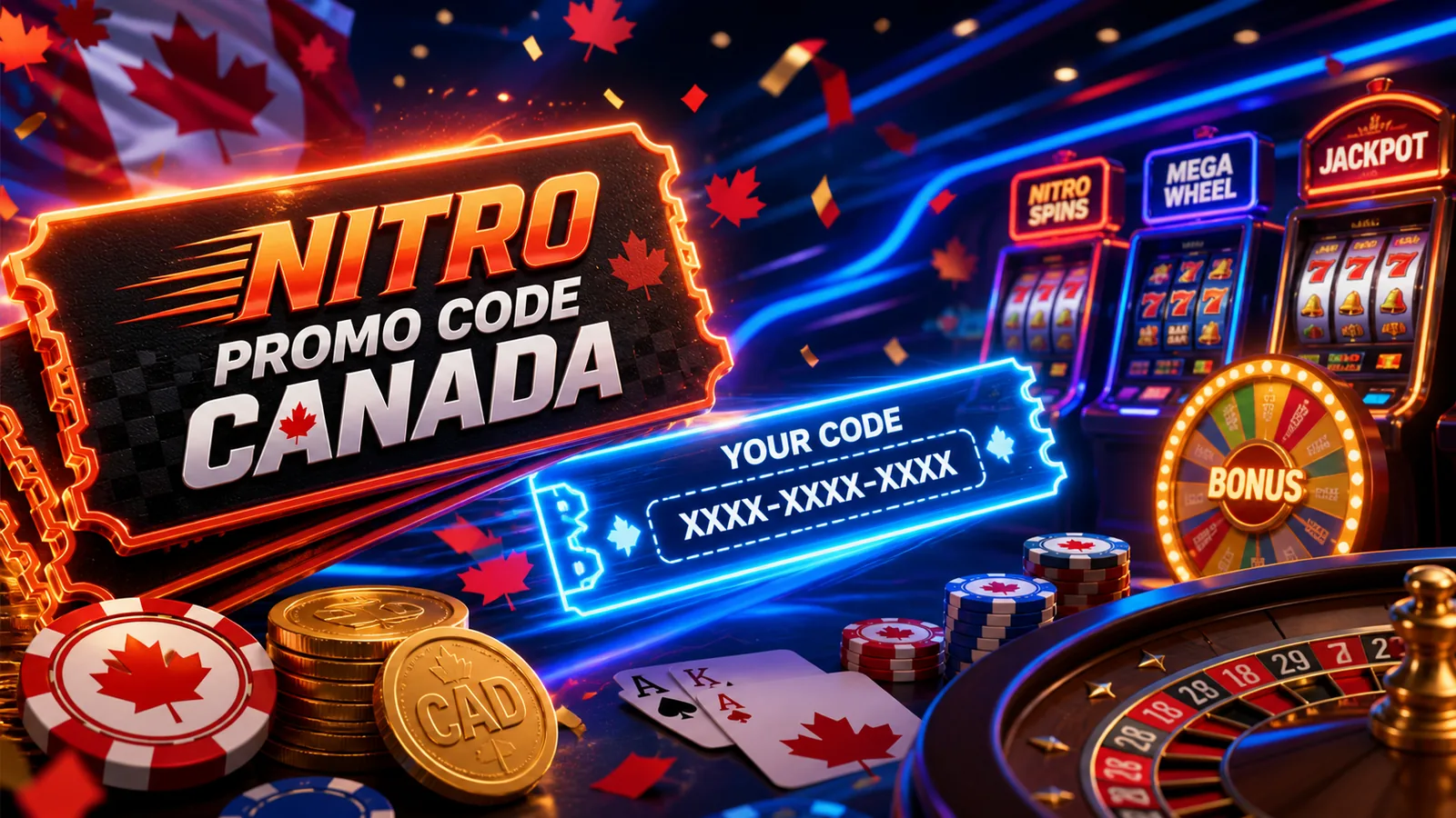 Nitro Casino Promo Code Canada content banner